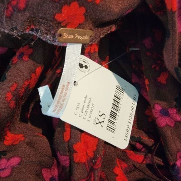 Free People dresses Plum Combo Dress - Picture 6 of 6